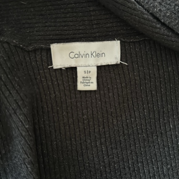 Calvin Klein women's long brown cardigan Size Small - Picture 4 of 5